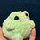 Thumbnail: Amigurumi Mini Frog Plush | Crochet Stuffed Animal | Handmade Desk Companion | M