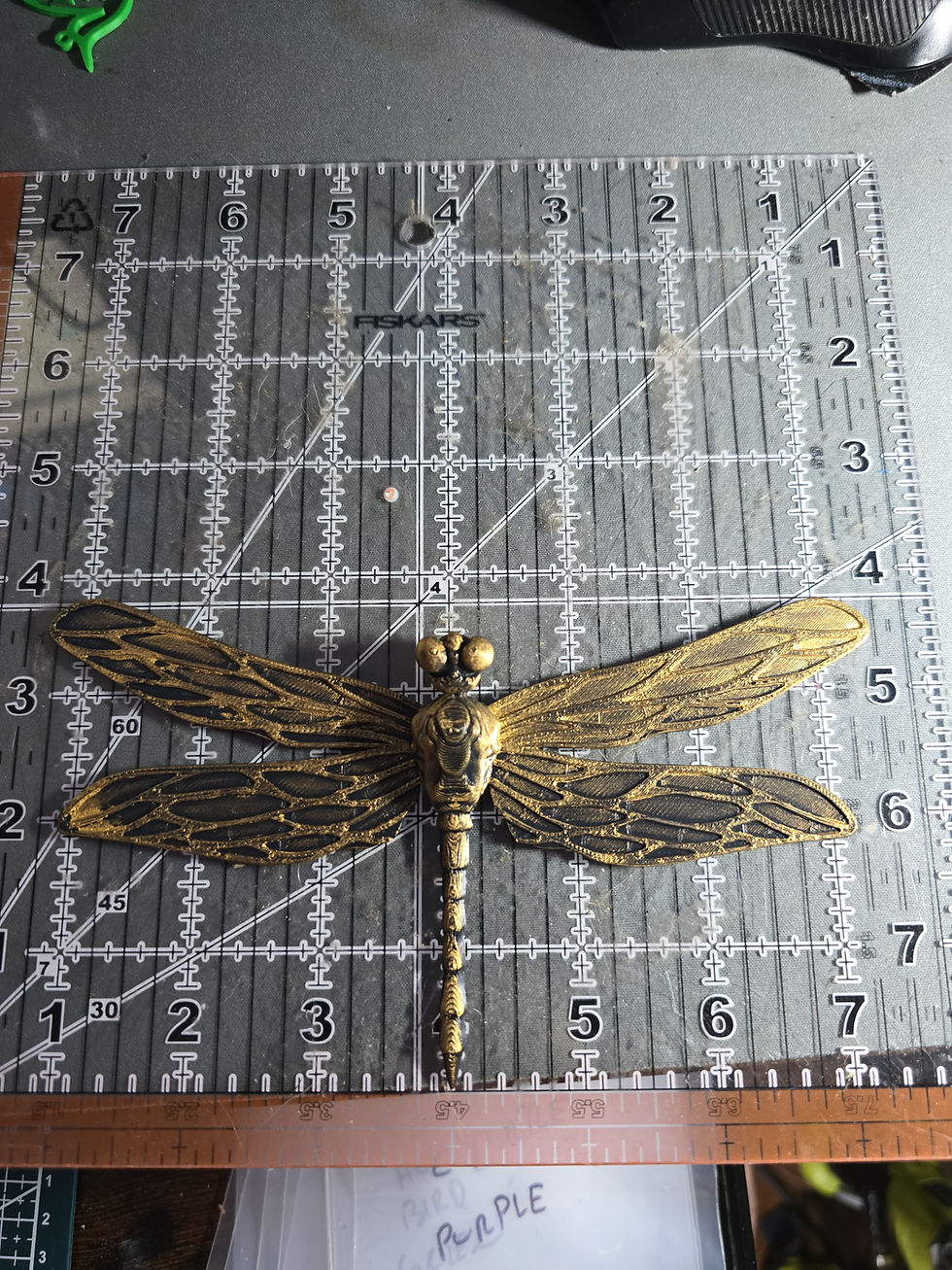 Thumbnail: Dragonfly decorative Book Spine Hugger