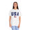 Thumbnail: USA Graphic T-Shirt, Unisex Tee, Casual Wear, July 4th, Patriotic Apparel