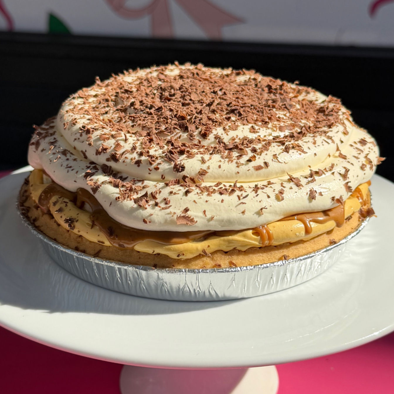 Family Size Banoffee Pie