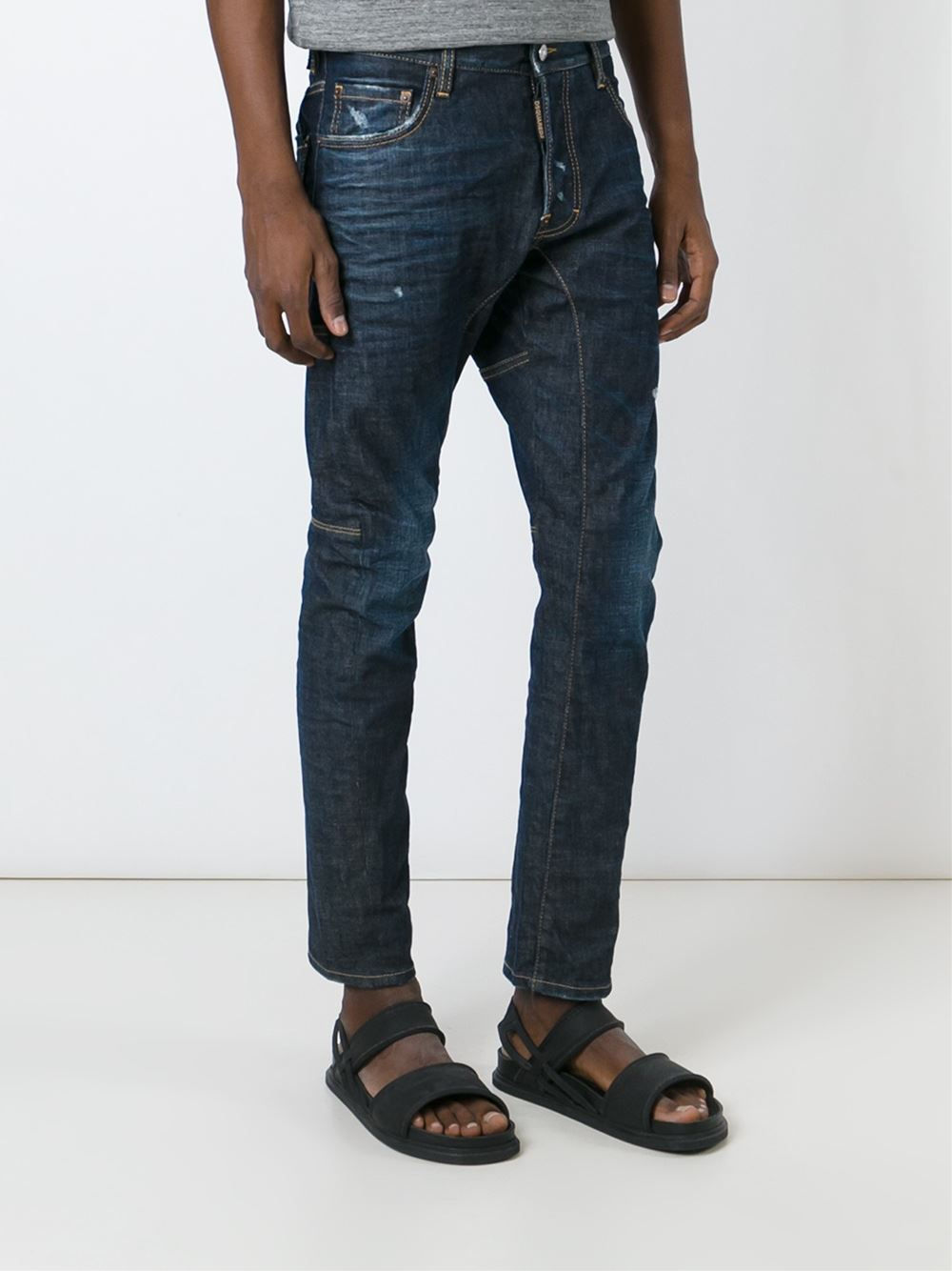 'Tidy Biker' jeans