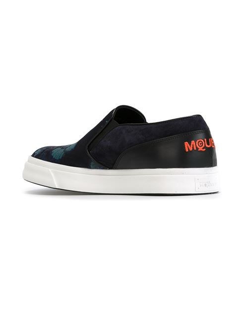 Thumbnail: hibiscus slip-on sneakers
