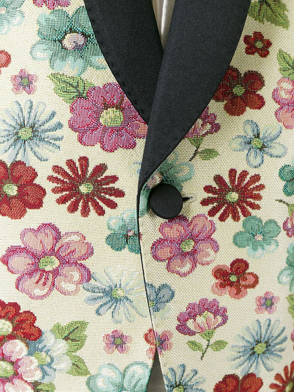Thumbnail: floral jacquard blazer