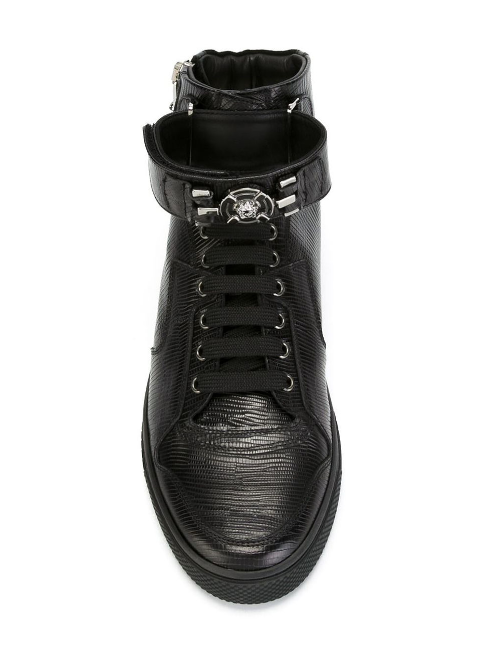 Thumbnail: front ankle strap hi-top sneakers
