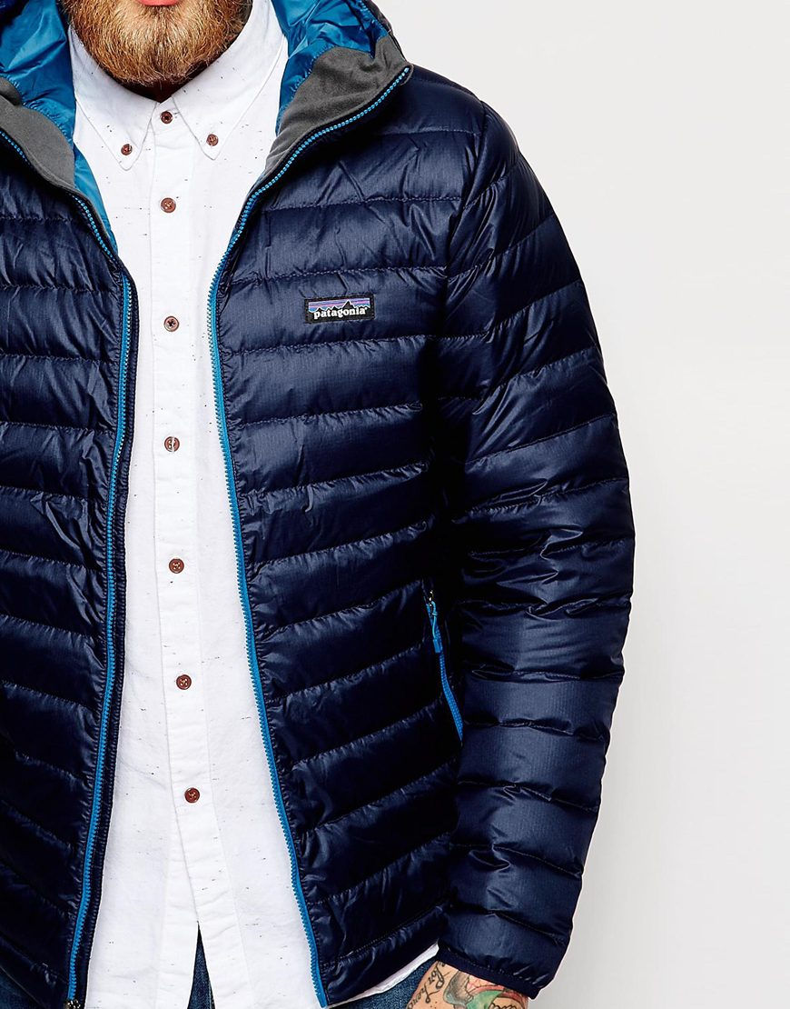 Thumbnail: Patagonia Down Sweater Jacket with Hood