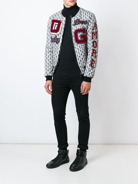 Thumbnail: horn patch bomber jacket