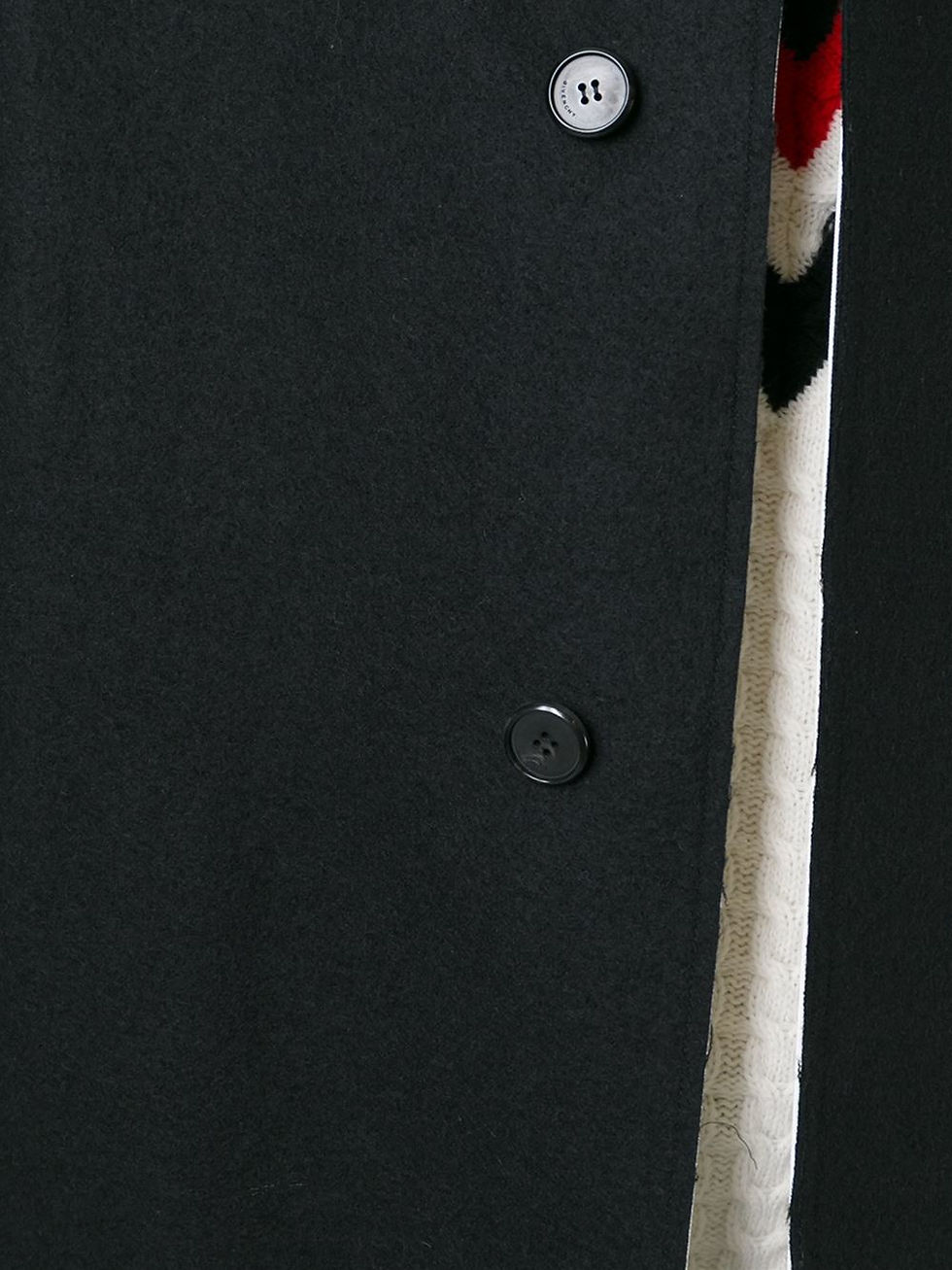 Thumbnail: contrast collar overcoat