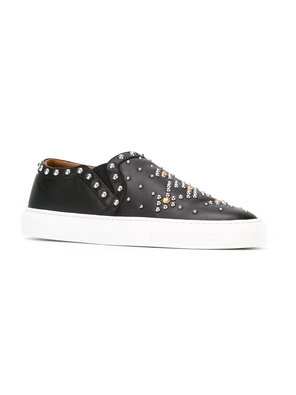 studded slip-on sneakers