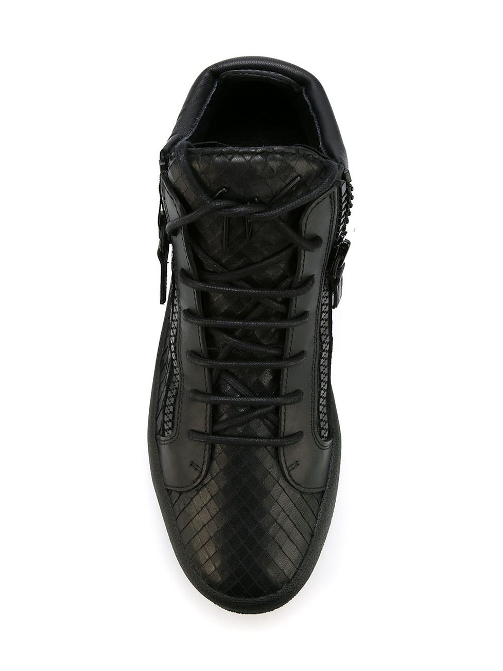 Thumbnail: zip detail hi-top sneakers