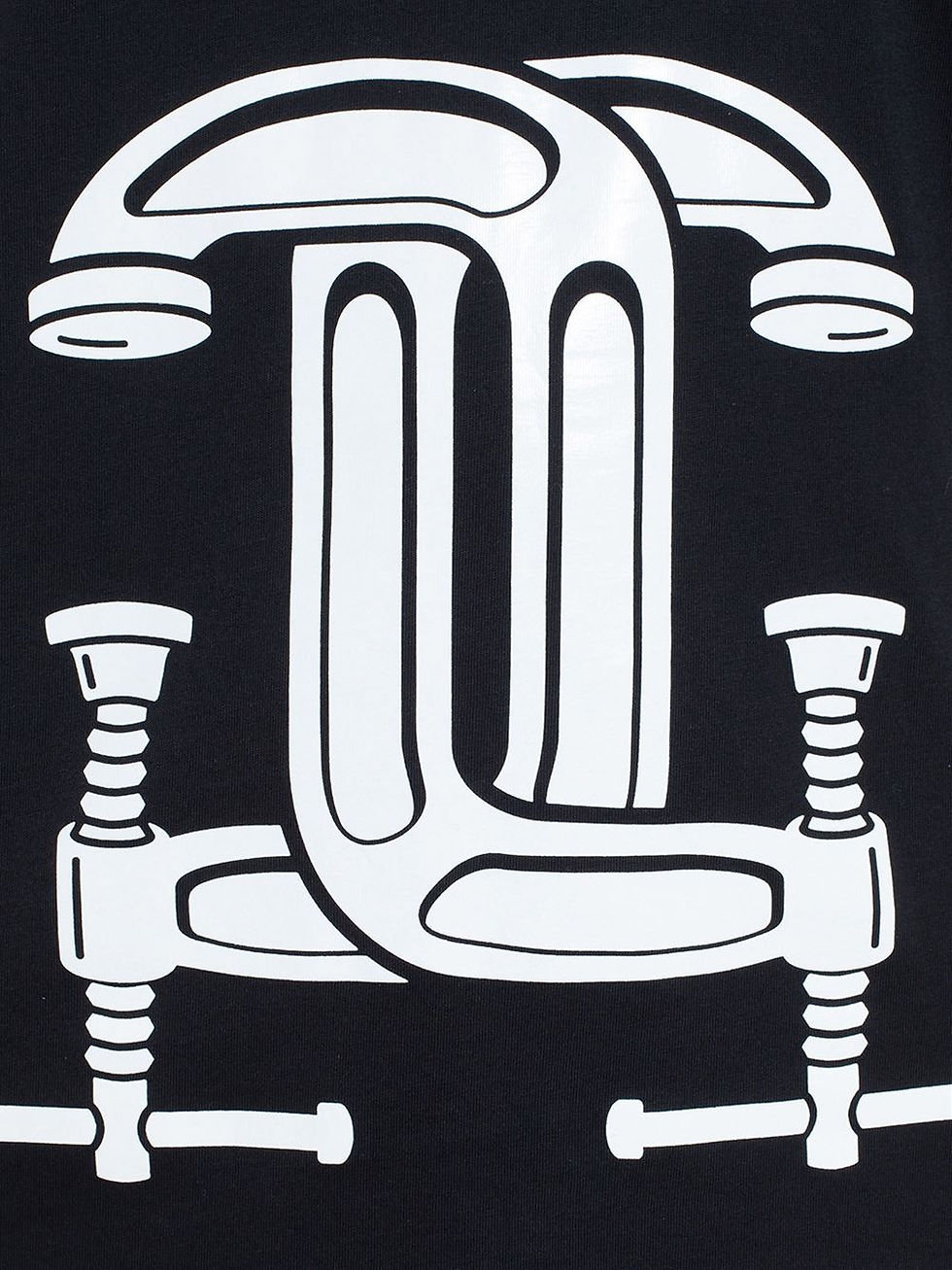 Thumbnail: interlocking C-clamp T-shirt