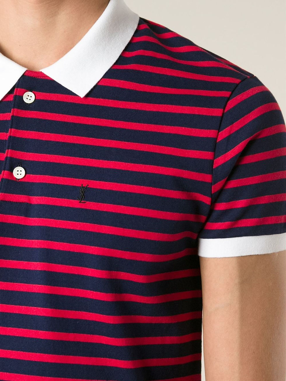 Thumbnail: striped polo shirt