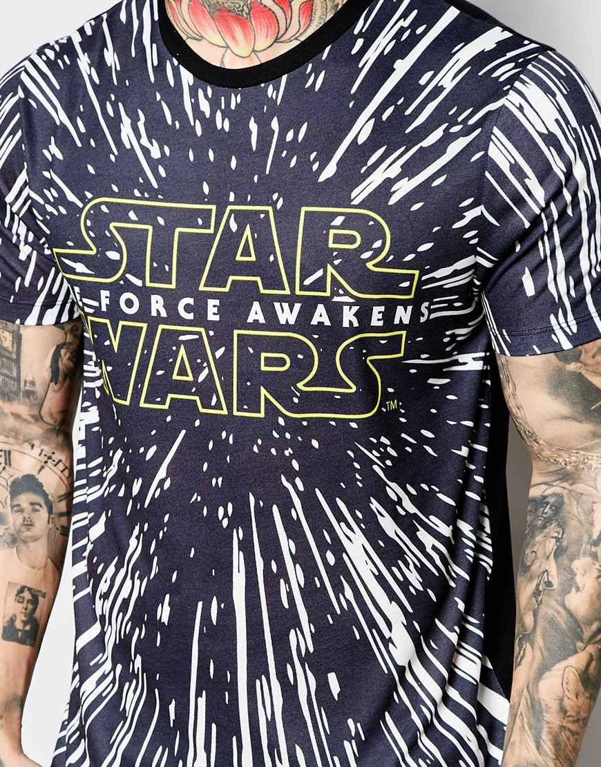 Thumbnail: Star Wars First Order Logo Print T-Shirt