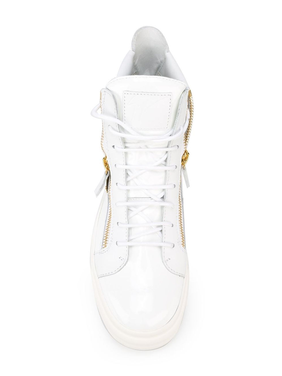 Thumbnail: zip detail hi-top sneakers