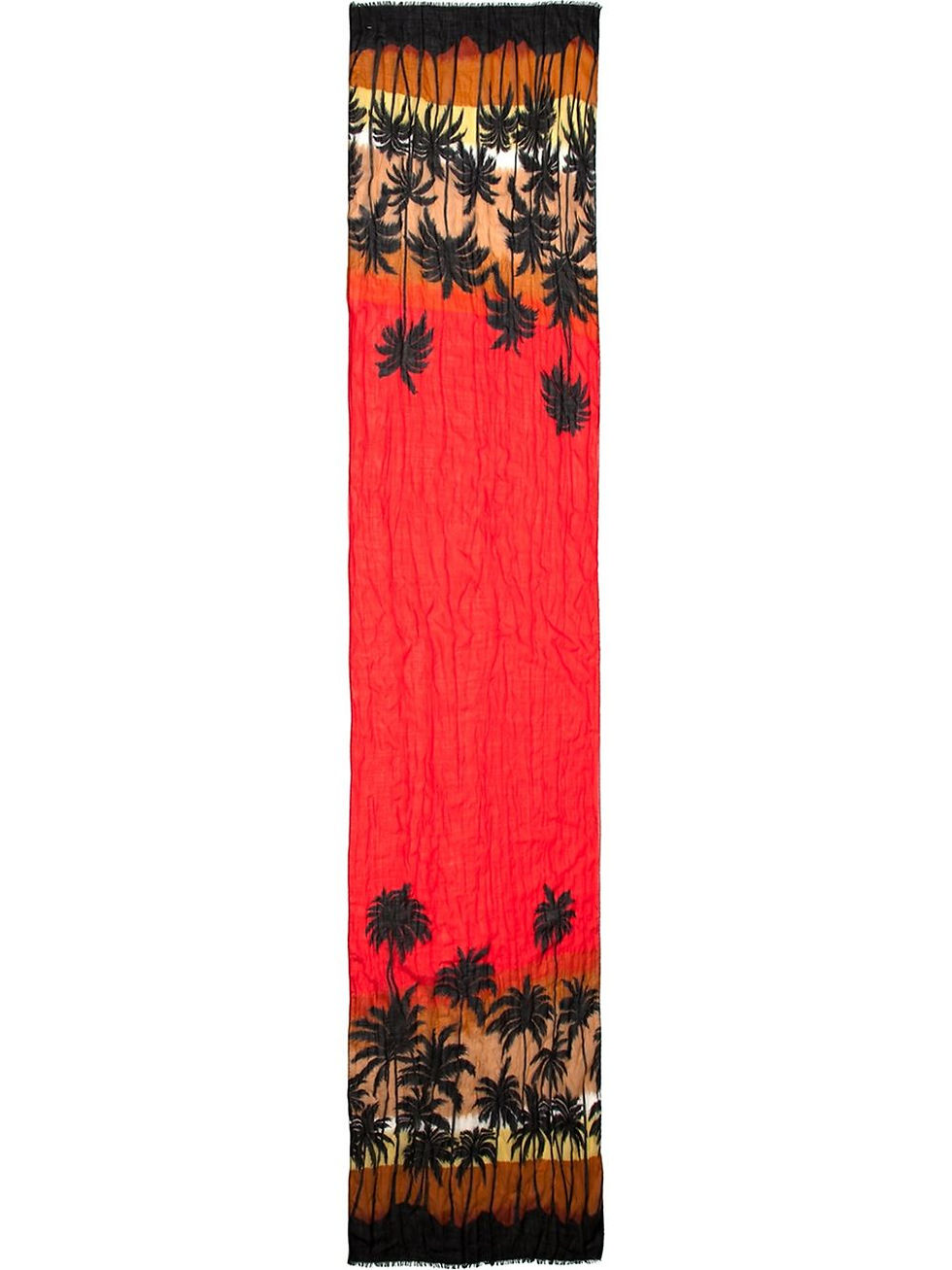 Thumbnail: palm tree print scarf