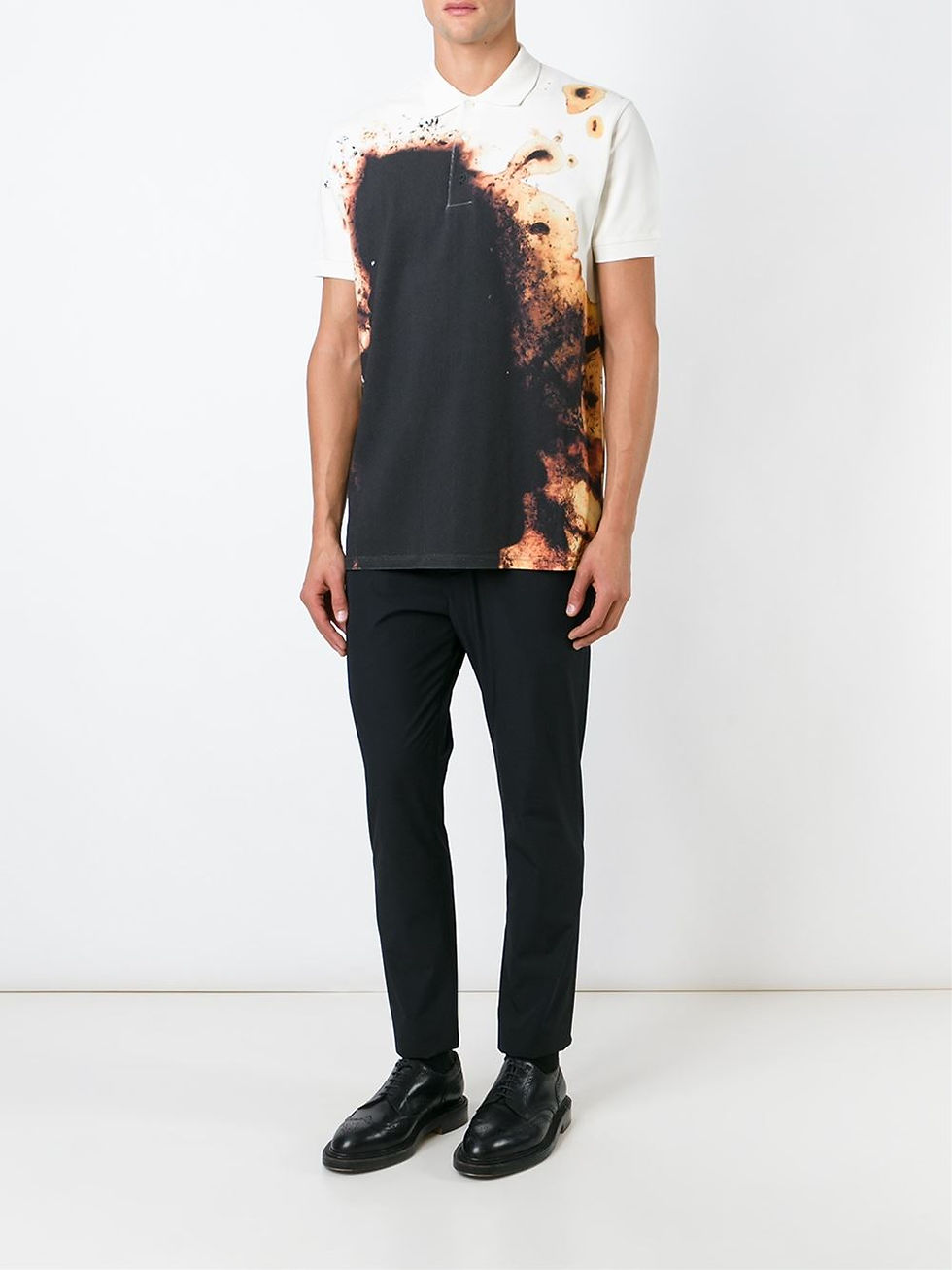 Thumbnail: stain print T-shirt