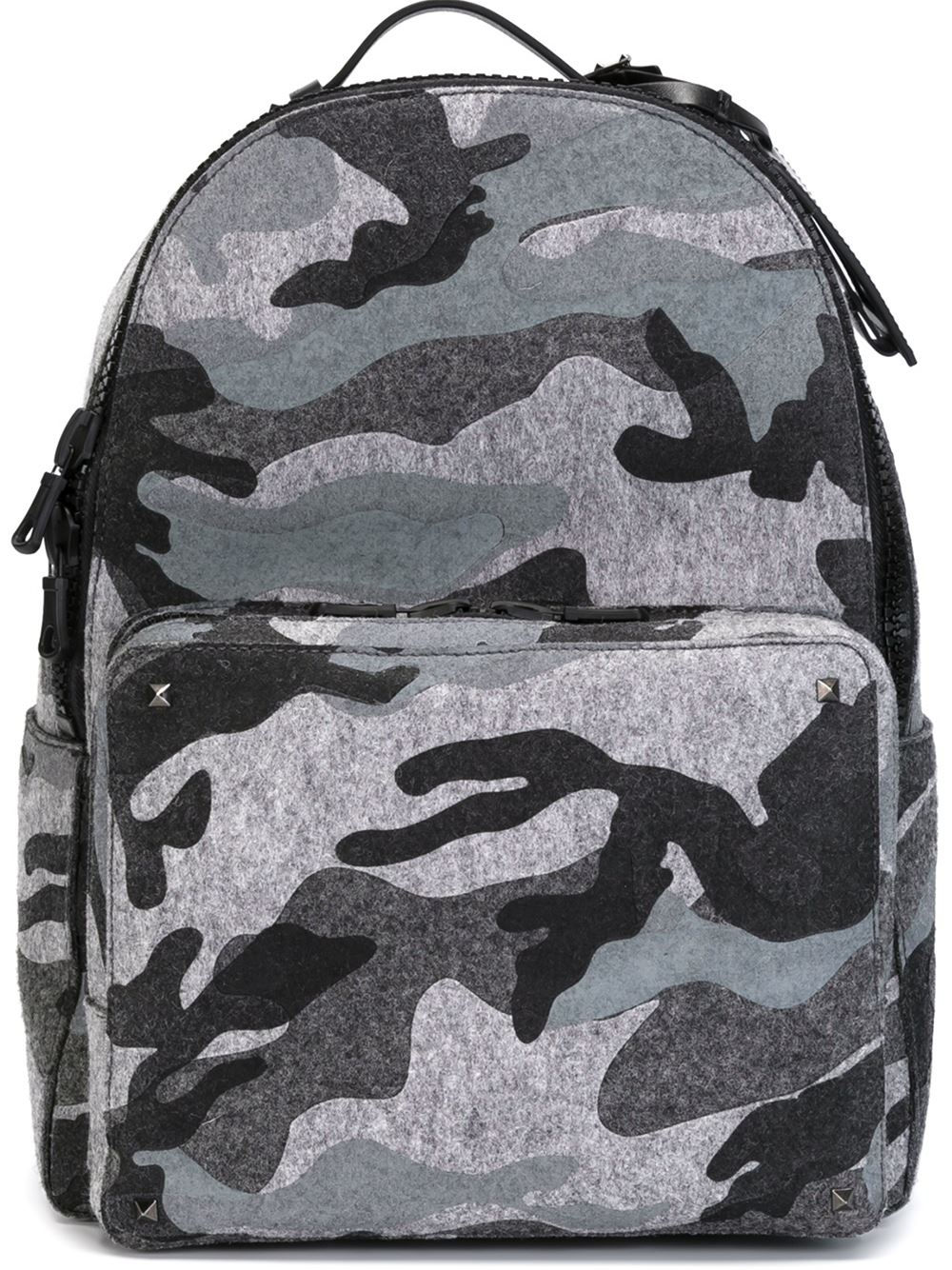 camouflage backpack