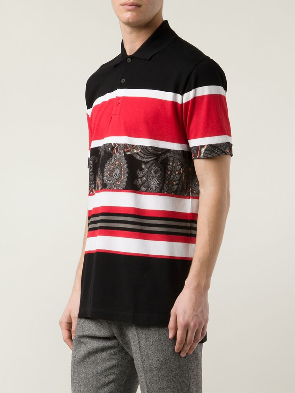 Thumbnail: paisley polo shirt