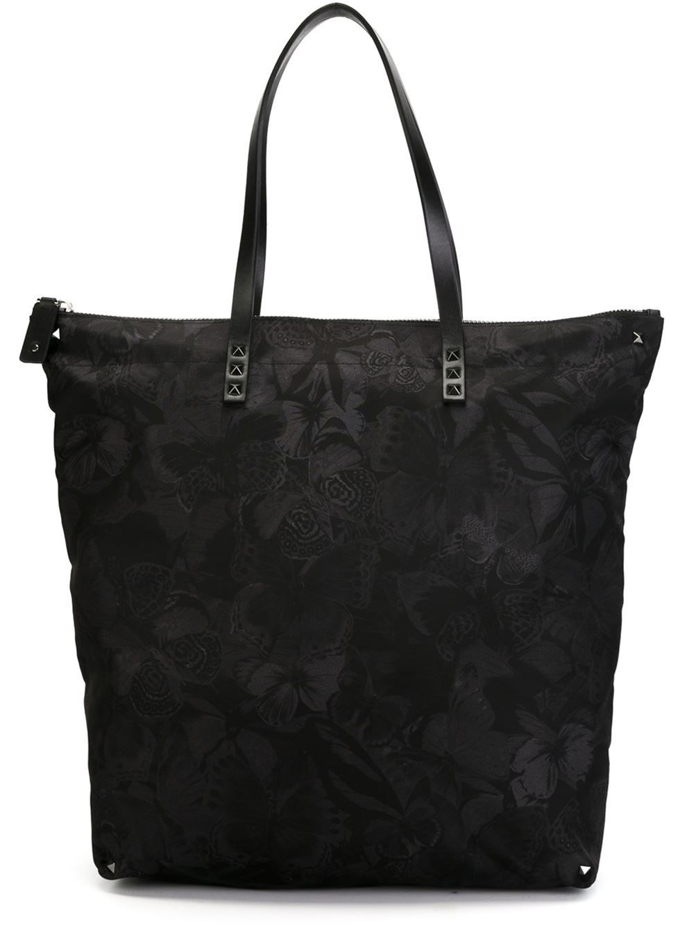 'Camubutterfly' shopper tote
