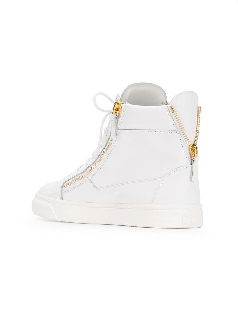 Thumbnail: zip detail hi-top sneakers