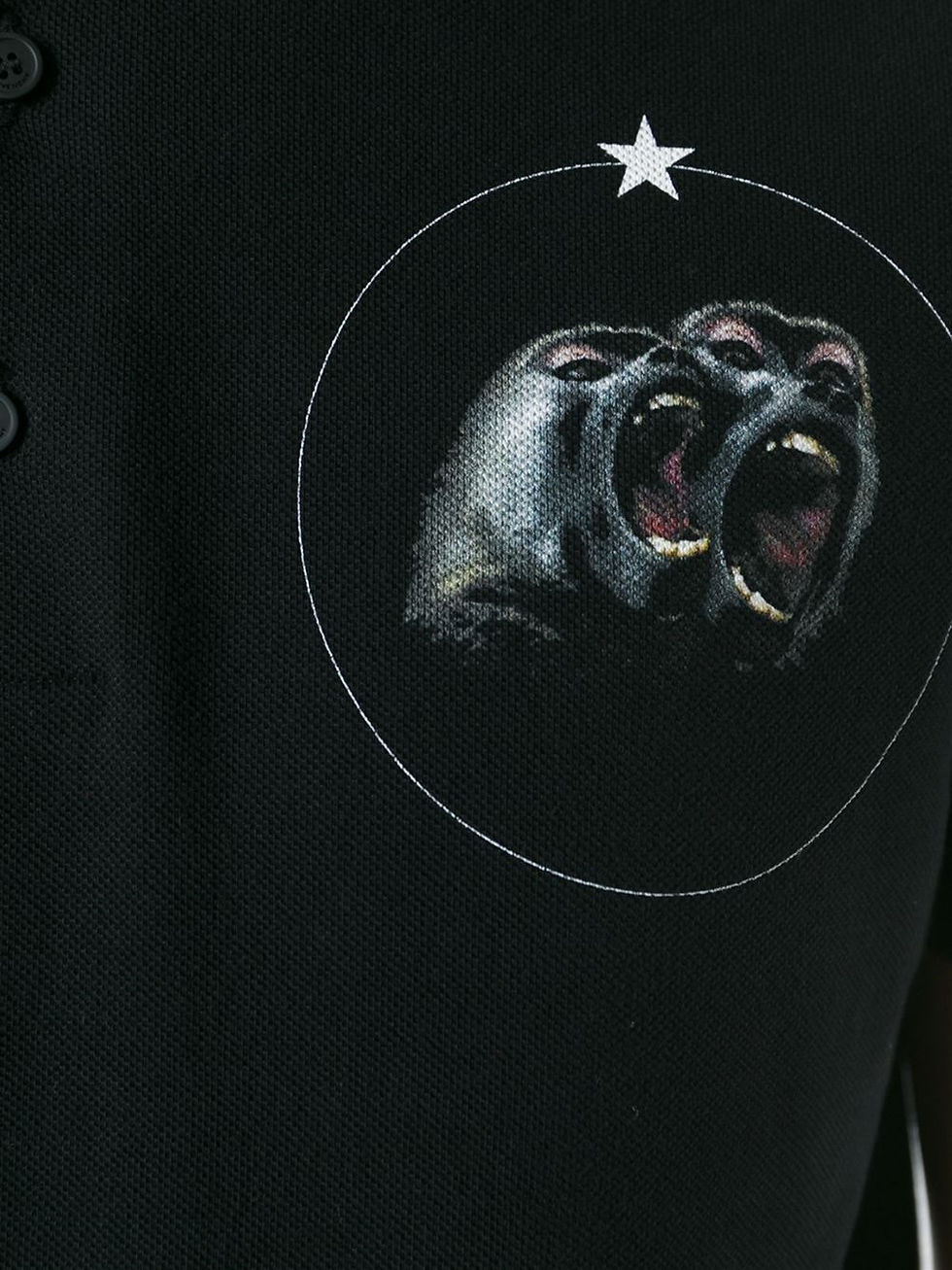 Thumbnail: baboon print polo shirt