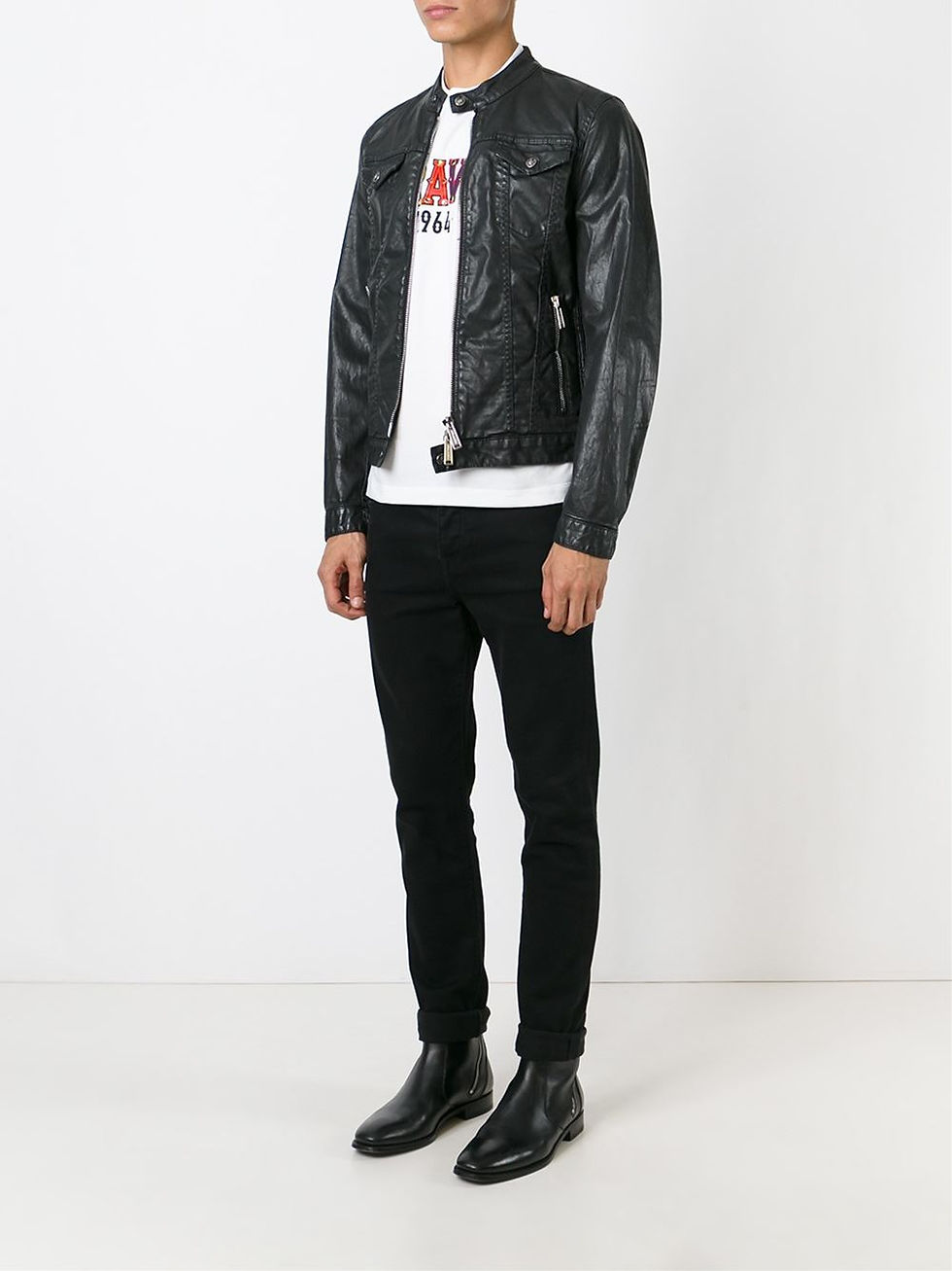 Thumbnail: faux leather jacket