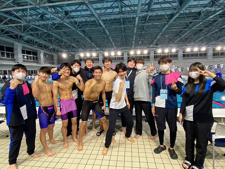 國學院大學水泳部の年間スケジュール