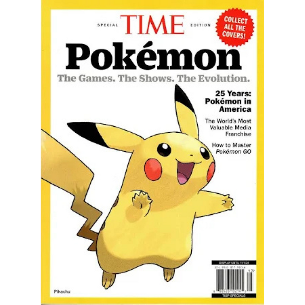 Pokemon TIME Magazine -Pikachu