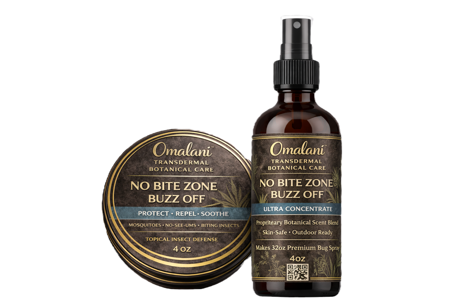 No Bite Zone Buzz Off Bug Balm & Spray Duo