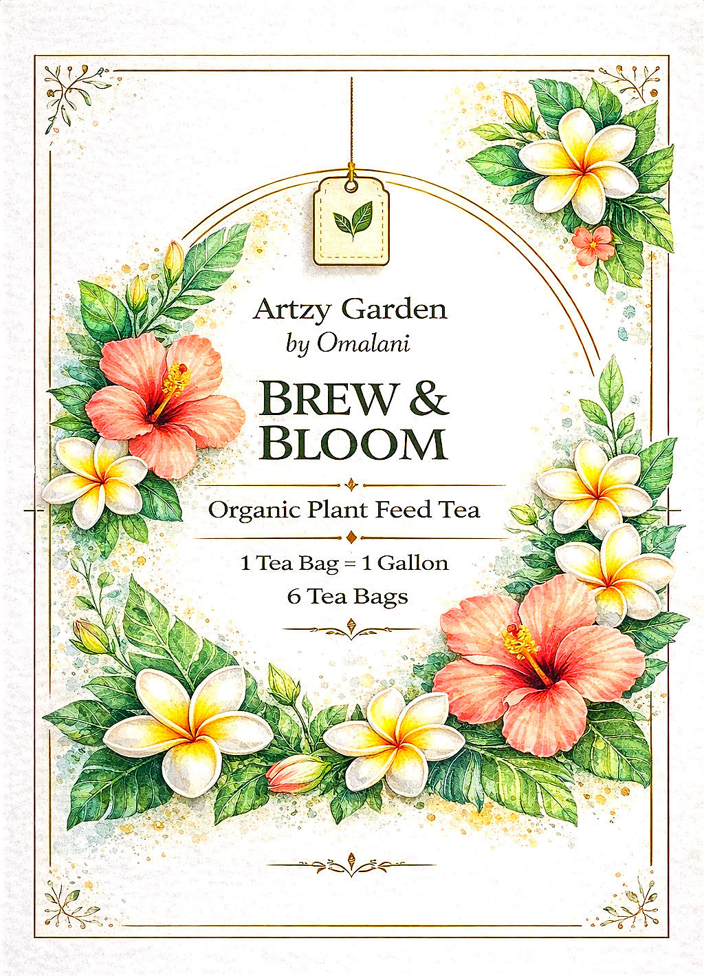 Brew & Bloom Plant Tea Bags