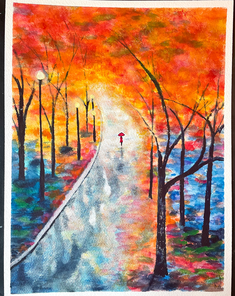 Autumn Evening Stroll
