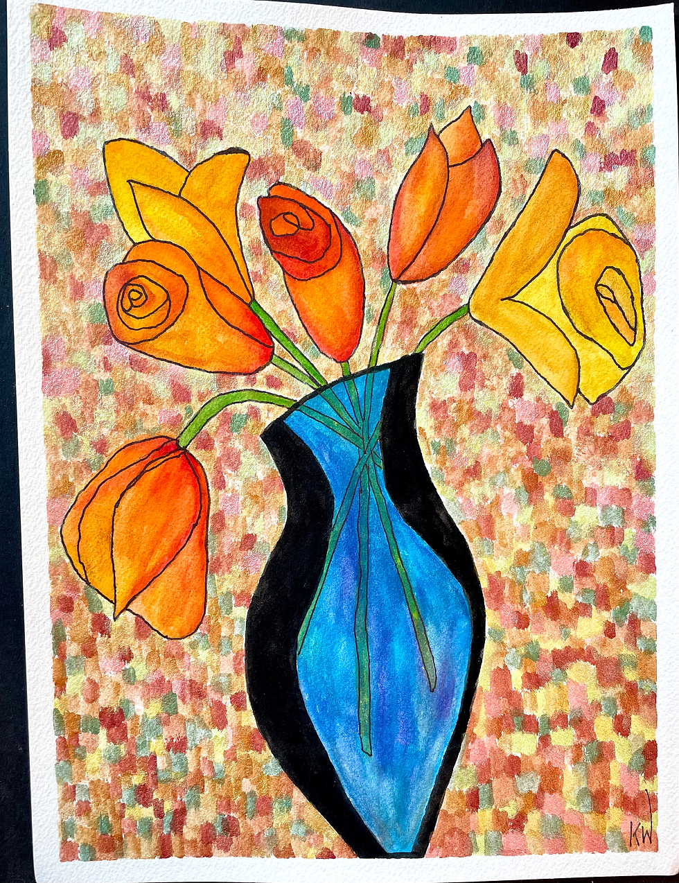 Glossy Glassy Vase