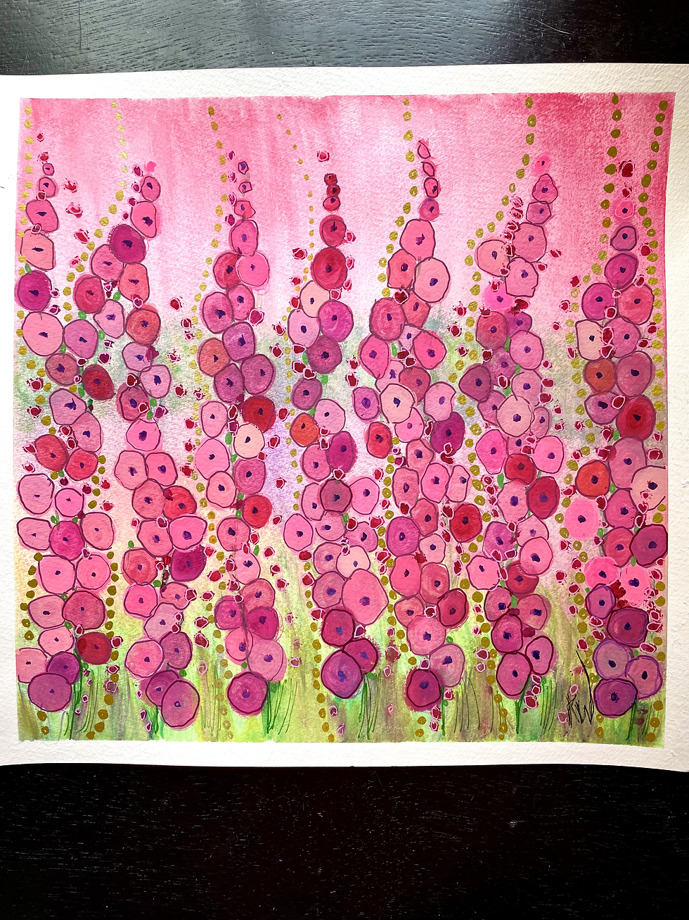 Hollyhock Parade