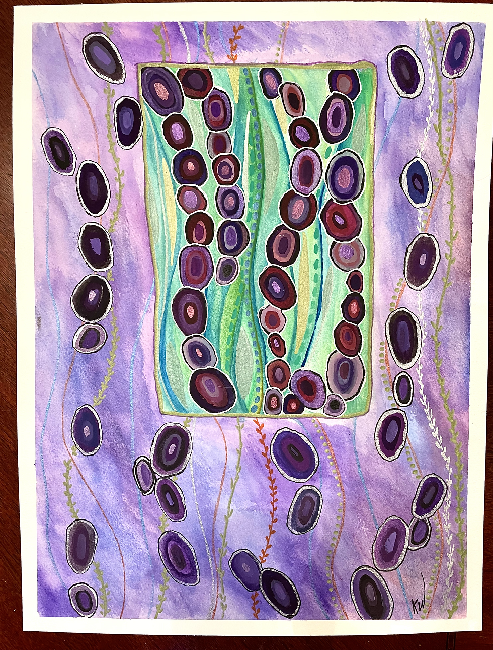 Picture Among The Purple