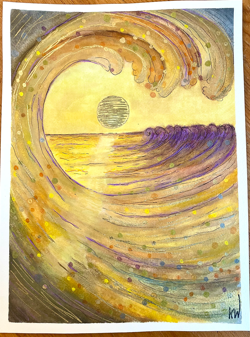 Golden Hour Wave