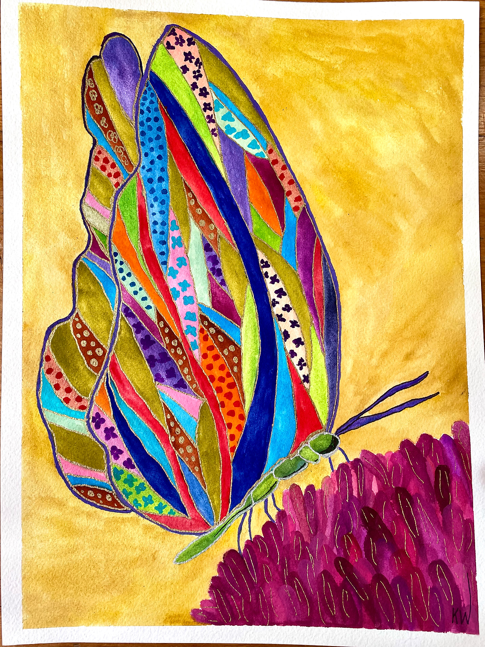 Mosaic Butterfly