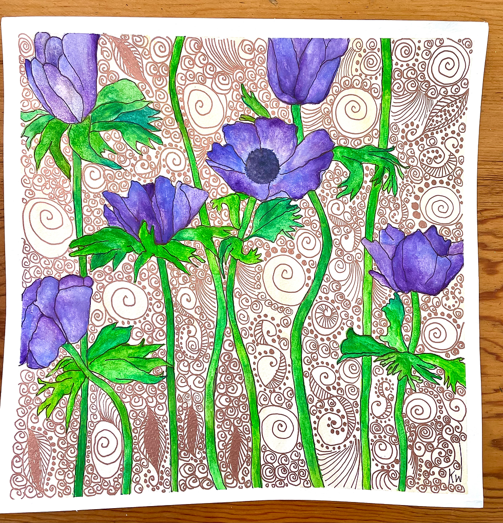 Purple Poppy Parade