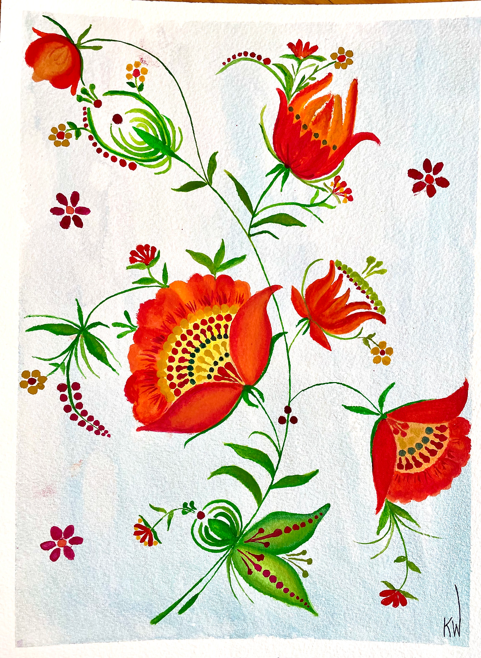 Fun Folk Flowers