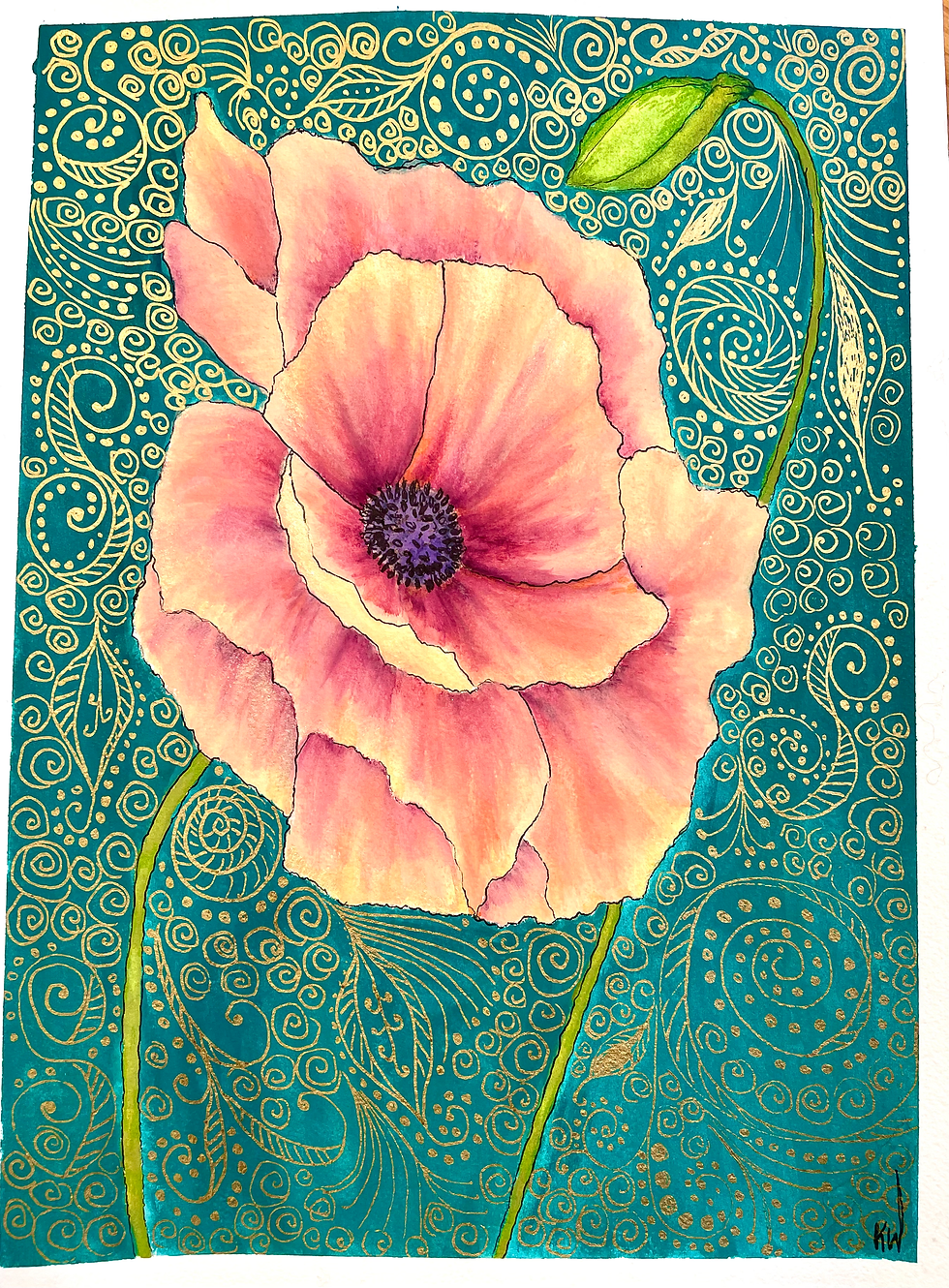 Peachy Poppy 2