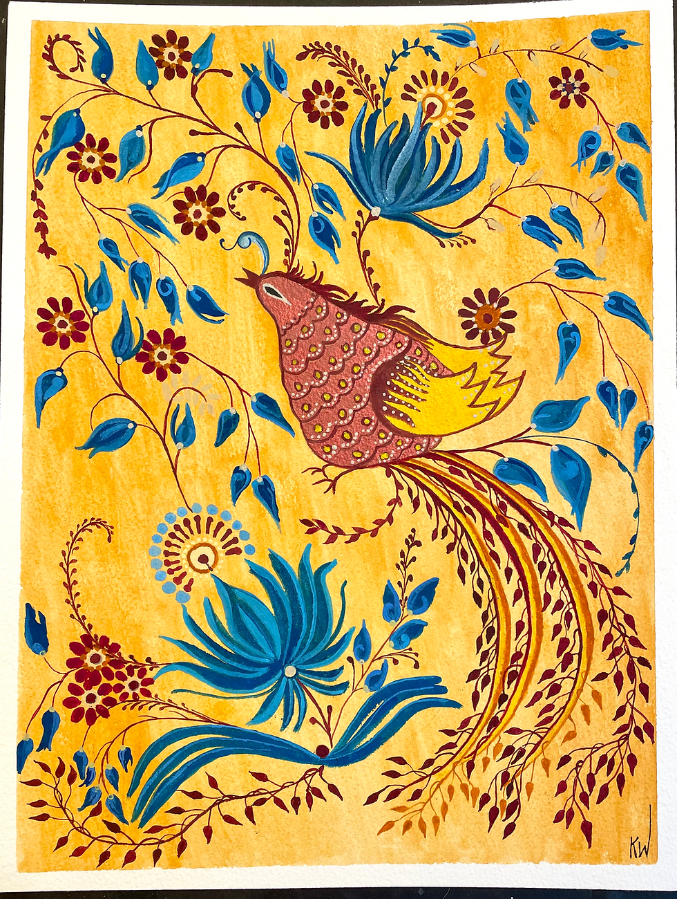 Fancy Fowl in Fall