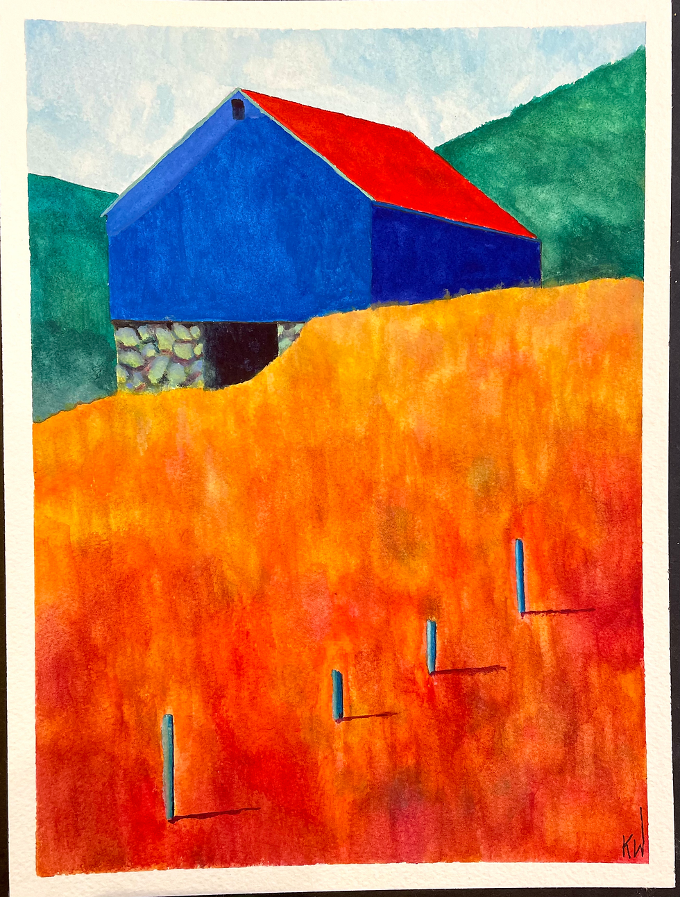 Autumn Barn