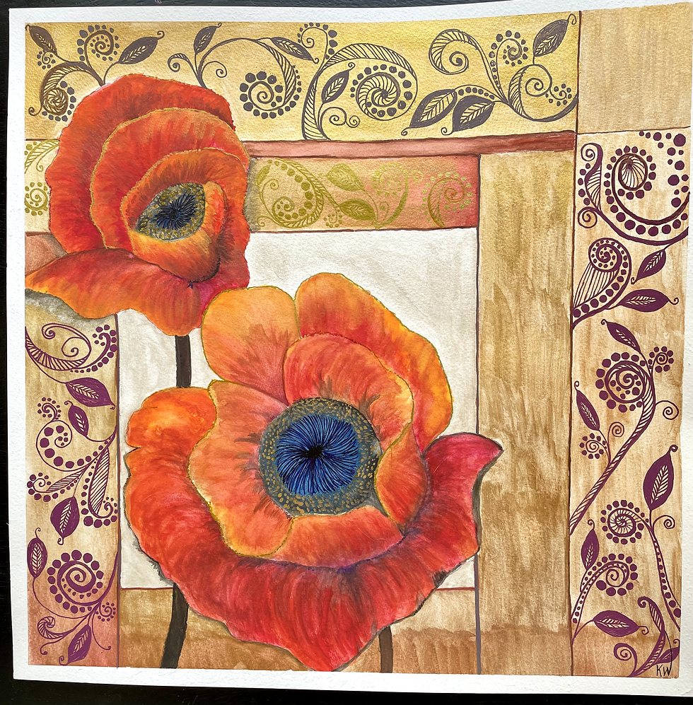Victorian Poppies