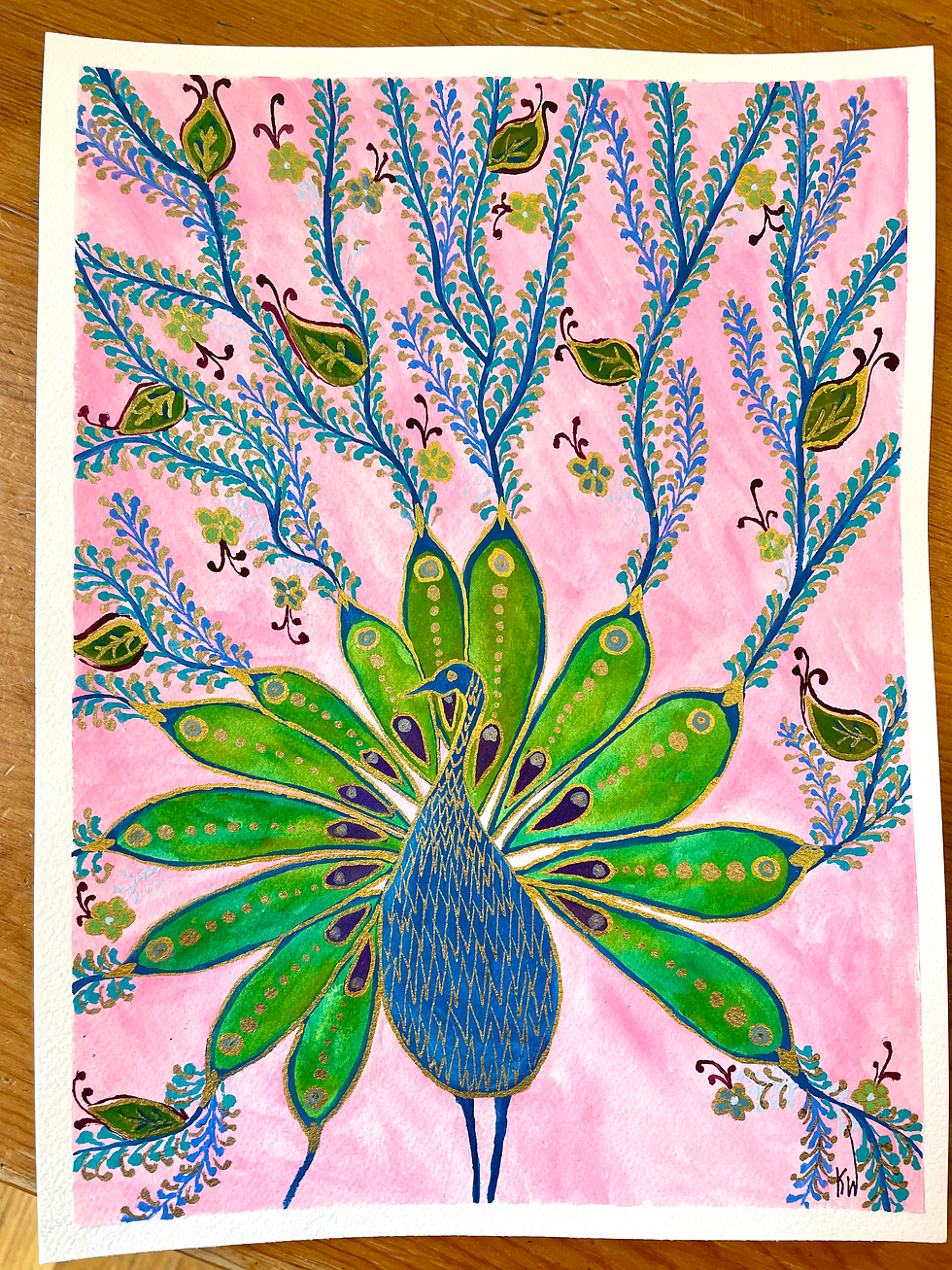 Proud Peacock