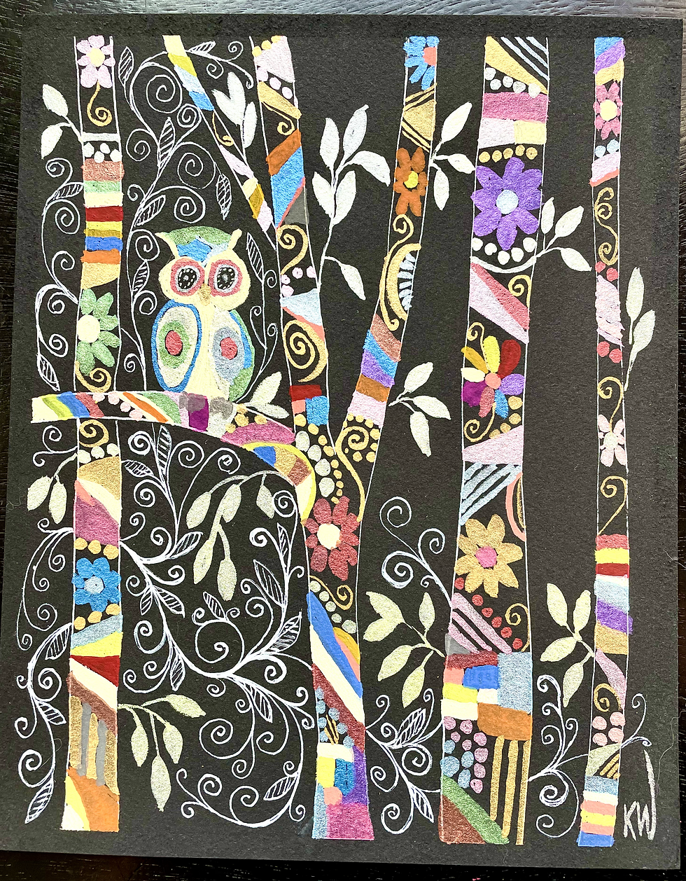 Mosaic Owl