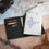 Thumbnail: India Map Design Passport Cover - Purple