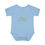 Thumbnail: Baby Bodysuit - Small Flowers Australian Opera Design