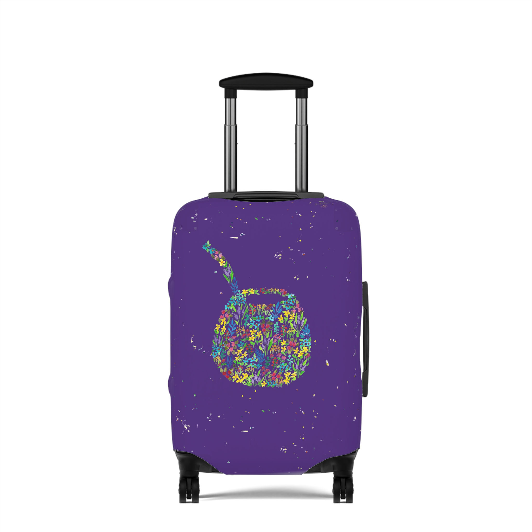 Argentinean Mate Travel Luggage Cover Purple