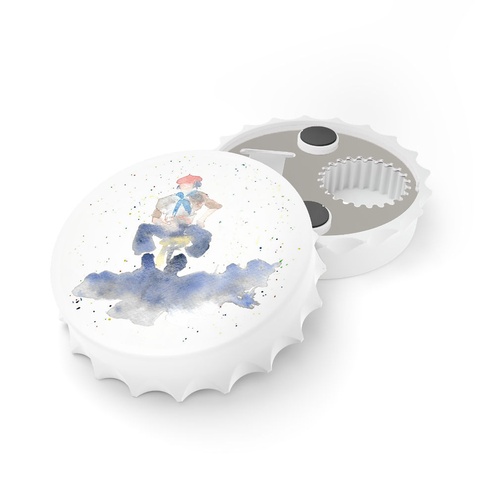Thumbnail: Watercolour Gaucho Bottle Opener