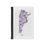 Thumbnail: Argentinean Map Design Passport Cover - Blues & Reds