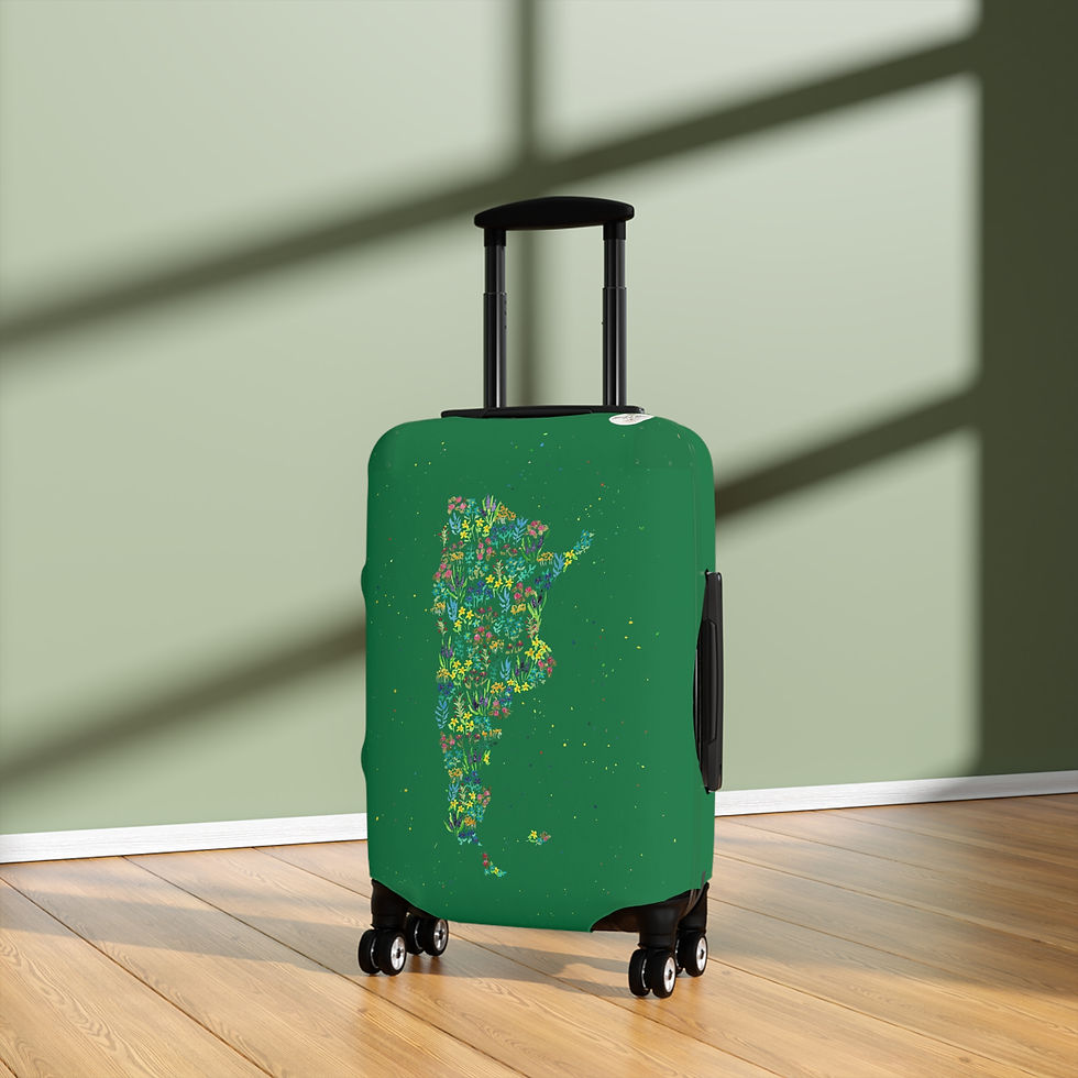 Thumbnail: Argentinean Travel Luggage Cover - Green