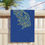 Thumbnail: Southafrica Watercolour Map Beach Towel - Blue